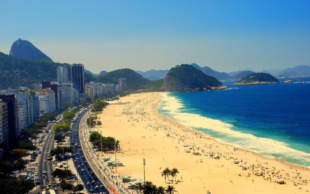 Copacabana 3 Suites, Andar Alto Com Vista Mar, 9 Camas, Enorme, Wifi 300mb, Ar Condicionado Em Todas Suites, Pauloangerami Mvc1812