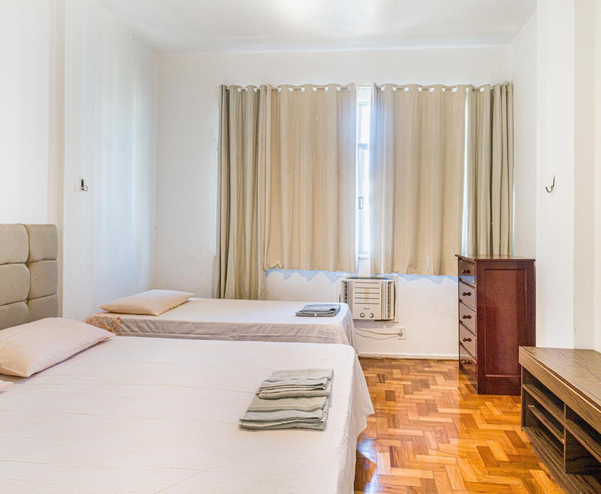 Copacabana 3 Suites, Andar Alto Com Vista Mar, 9 Camas, Enorme, Wifi 300mb, Ar Condicionado Em Todas Suites, Pauloangerami Mvc1812 Apartamento Río de Janeiro