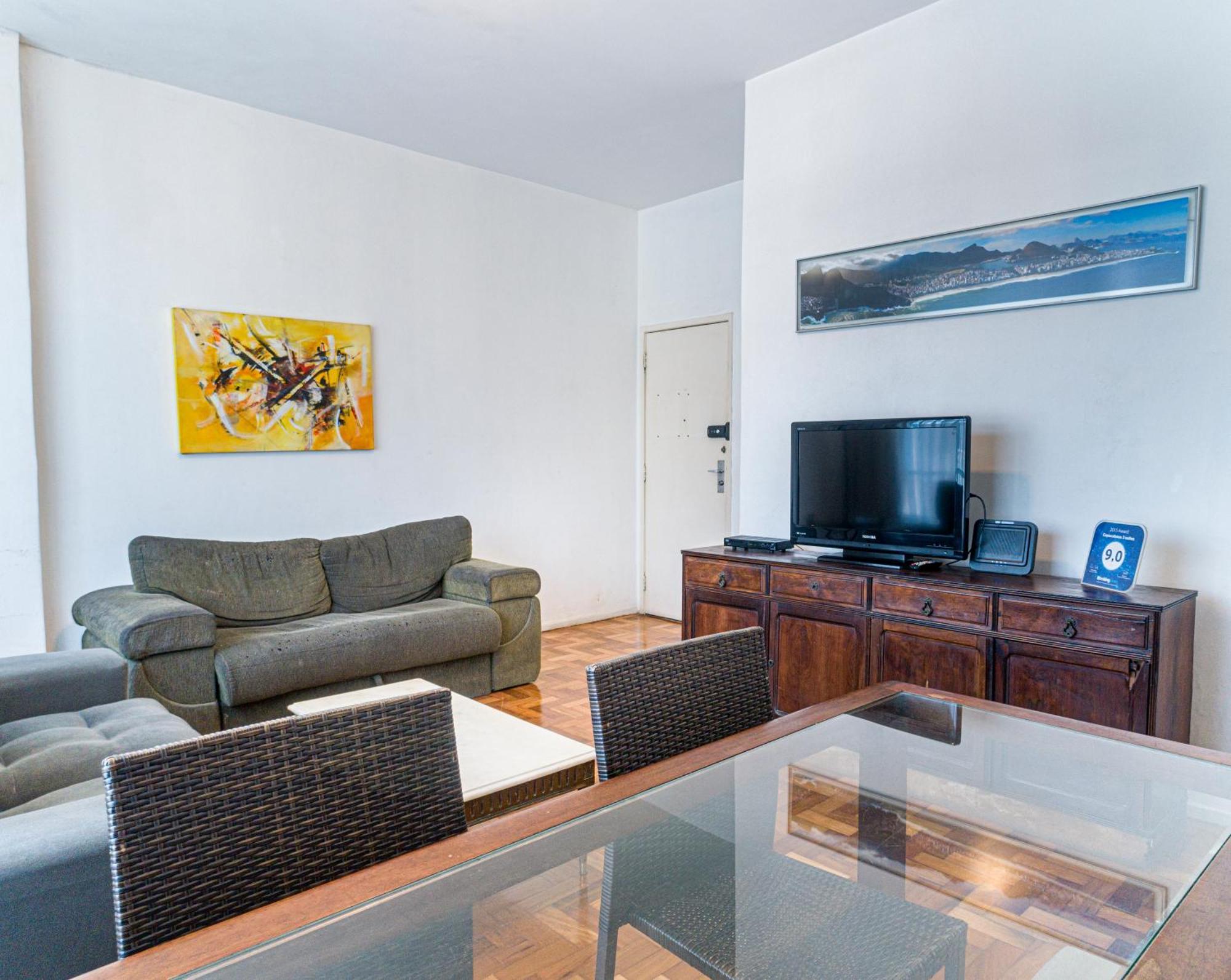 Apartamento Copacabana 3 Suites, Andar Alto Com Vista Mar, 9 Camas, Enorme, Wifi 300mb, Ar Condicionado Em Todas Suites, Pauloangerami Mvc1812 Río de Janeiro
